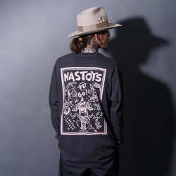 NASTOYS/ナストイズ「Comic Rider Paradise L/S TEE / BLACK...
