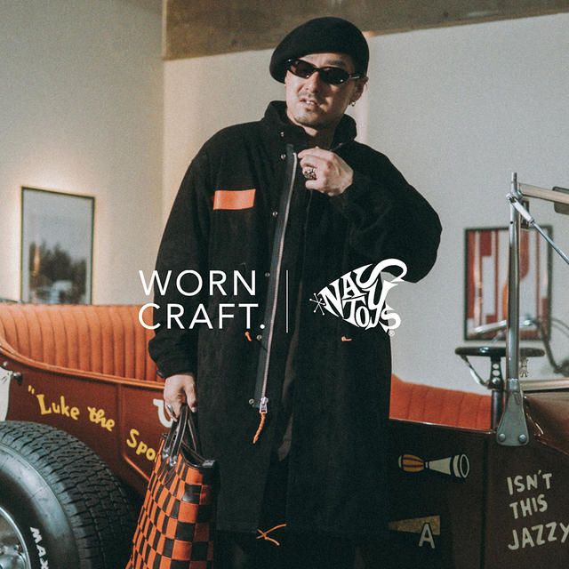 【予約販売】【LIMITED ITEM】WORN CRAFT ×NASTOYS「WASHABLE HORSE ROUGHOUT FISHTAIL COAT AWNM Limited 」フィッシュテイルコート