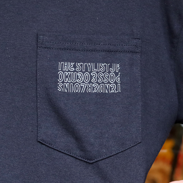 TENDERLOIN × The Stylist Japan 「Chief」 TENDERLOIN×The Stylist Japan「COLLABORATION LOGO LONG SLEEVE