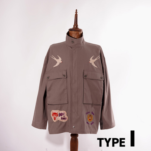 LIMITED ITEM】NASTOYS/ナストイズ「HANDMADE EMBROIDERED JACKET