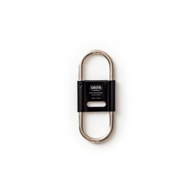 CANDY DESIGN & WORKS キャンディデザインアンドワークス / 「Delta "Black / Nickel"」 カラビナキーリング