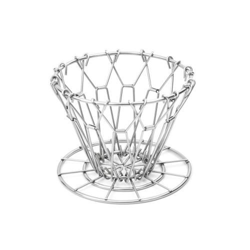 KIKKERLAND キッカーランド / 「Collapsible Coffee Dripper "Silver"」 折り畳みコーヒードリッパー