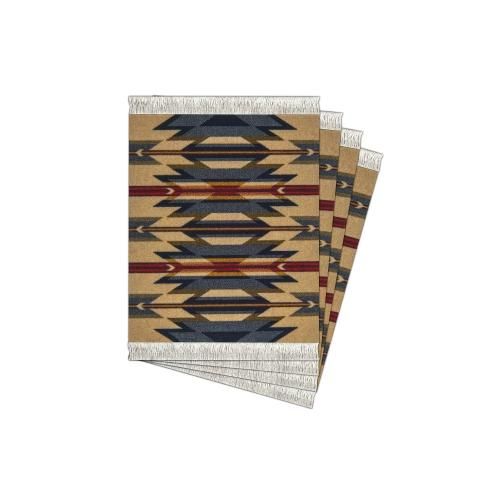 DETAIL ディテール / 「Coaster Rug "Wyeth Trail"」 コースター4枚セット