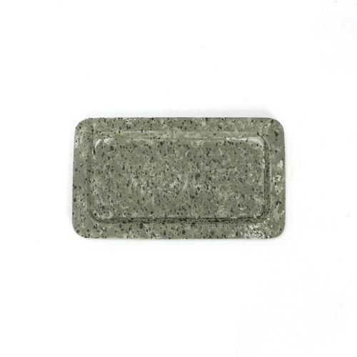 HERE ヒア / 「Spotted Rectangle Tray "Small / Beige"」 スチールトレイ