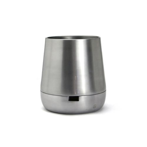 karin カリン / 「Alx Pot w / saucer "Plain"」 アルミ製植木鉢