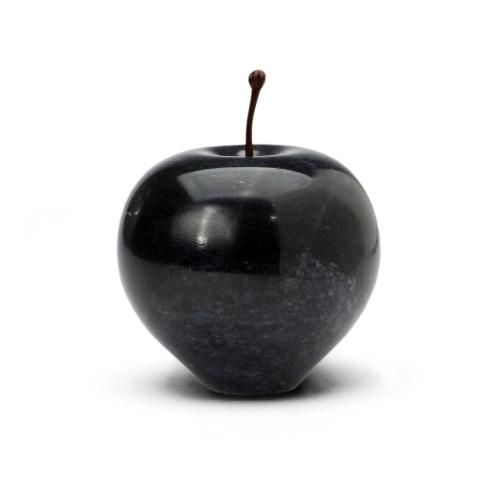DETAIL ディテール / 「Marble Apple "Black / Large"」 マーブルストーンオブジェ