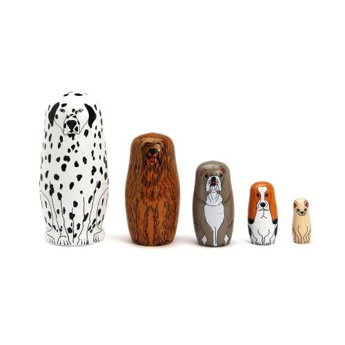 MIDORI KOMATSU ミドリコマツ / 「Partners」 ドッグマトリョーシカ