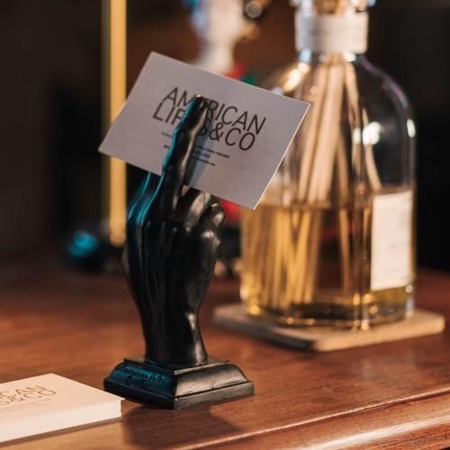 ALeC アレック / 「Peace Sign Card Stand」 レジン製カードスタンド