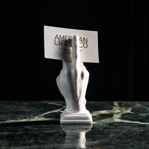 ALeC アレック / 「Peace Sign Card Stand」 レジン製カードスタンド