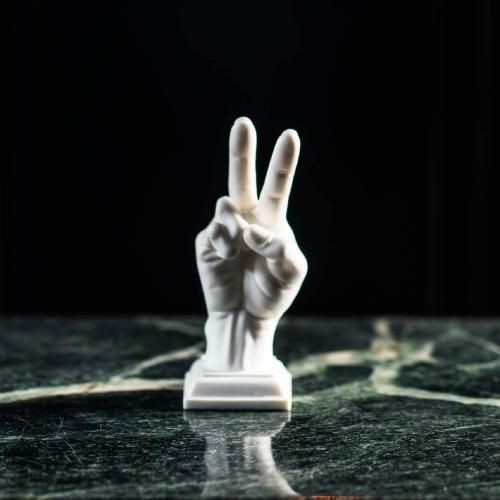 ALeC アレック / 「Peace Sign Card Stand」 レジン製カードスタンド