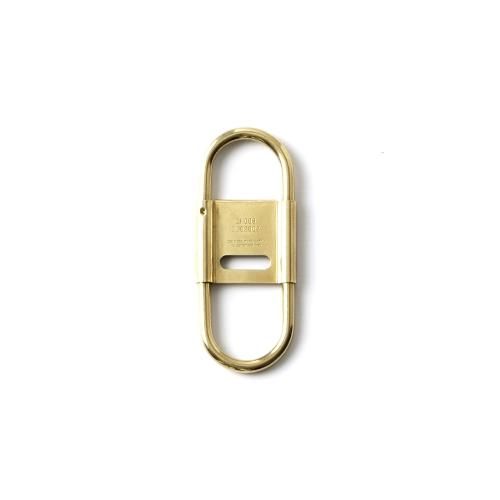 CANDY DESIGN & WORKS キャンディデザインアンドワークス / 「Delta "Brass"」 カラビナキーリング