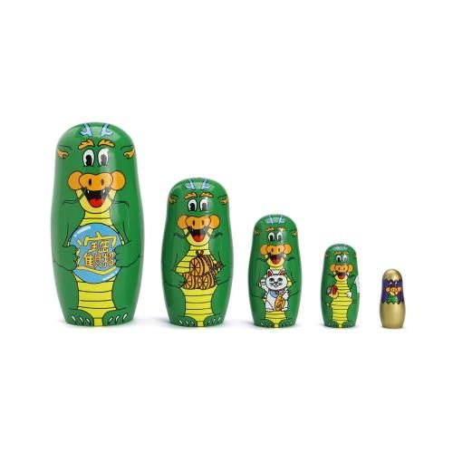 MIDORI KOMATSU ミドリコマツ / 「Happy New Dragon」 ドラゴンマトリョーシカ