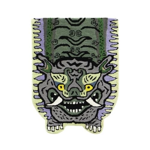 DETAIL ディテール / 「Tibetan Tiger Rug "H2-75 / Gray"」 チベタンラグ ハーフサイズ