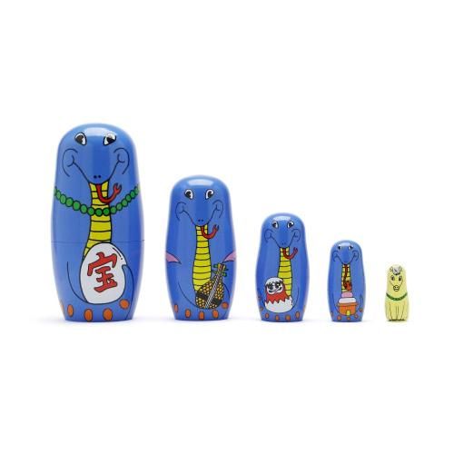 MIDORI KOMATSU ミドリコマツ / 「Happy New Snake」 スネークマトリョーシカ