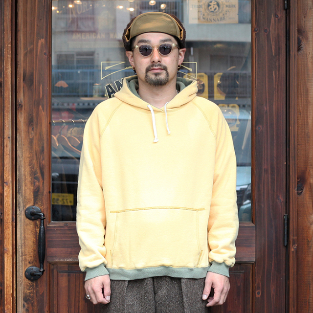 NORTH NO NAME/ノースノーネーム 「TWO TONE RABBIT HOODIE」 ツートンダブルフェイスフーディー