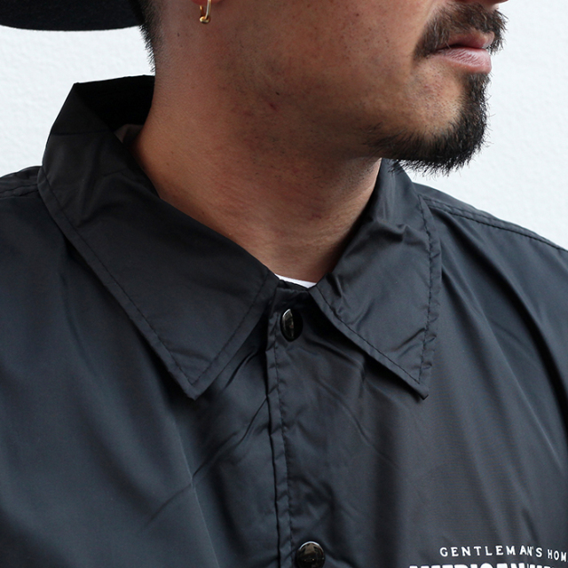 AMERICAN WANNABE/アメリカンワナビー「SHOP LOGO COACH JACKET