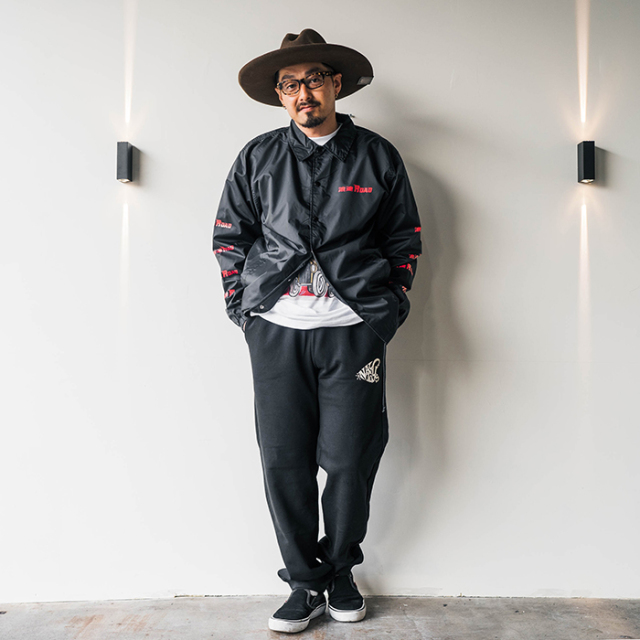 NASTOYS/ナストイズ「浪速ROAD COACH JACKET / BLACKE」コーチジャケット