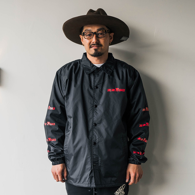 NASTOYS/ナストイズ「浪速ROAD COACH JACKET / BLACKE」コーチジャケット