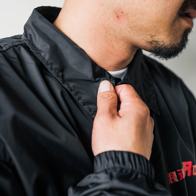NASTOYS/ナストイズ「浪速ROAD COACH JACKET / BLACKE」コーチジャケット