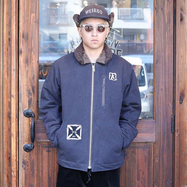 weirdo ウィアードデッキジャケット N1 S