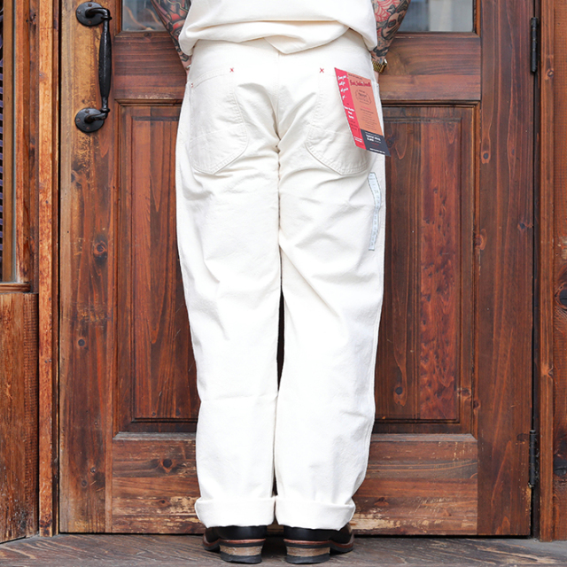 TROPHY CLOTHING/トロフィークロージング「1804N WAIST OVERALLS NATURAL DUCK /  NATURAL」チュラリーダックウエストオーバーオール