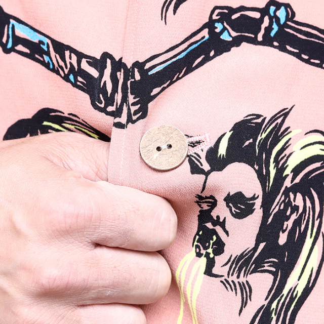 WEIRDO/ウィアード「VOODOO HEAD - S/S SHIRTS」ブードゥーヘッドS/Sシャツ