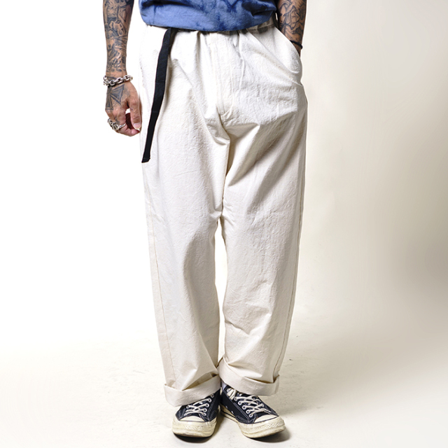 NASTOYS/ナストイズ「Cotton Linen Eazy Pants」コットンリネン 