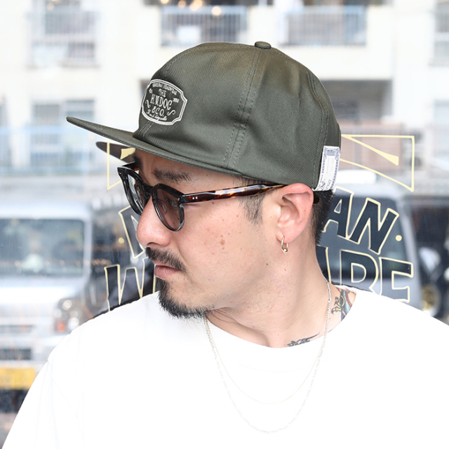 THE H.W.DOG&CO/ザエイチダブリュードッグアンドコー「TRUCKER CAP 23SS / GREEN」トラッカーキャップ