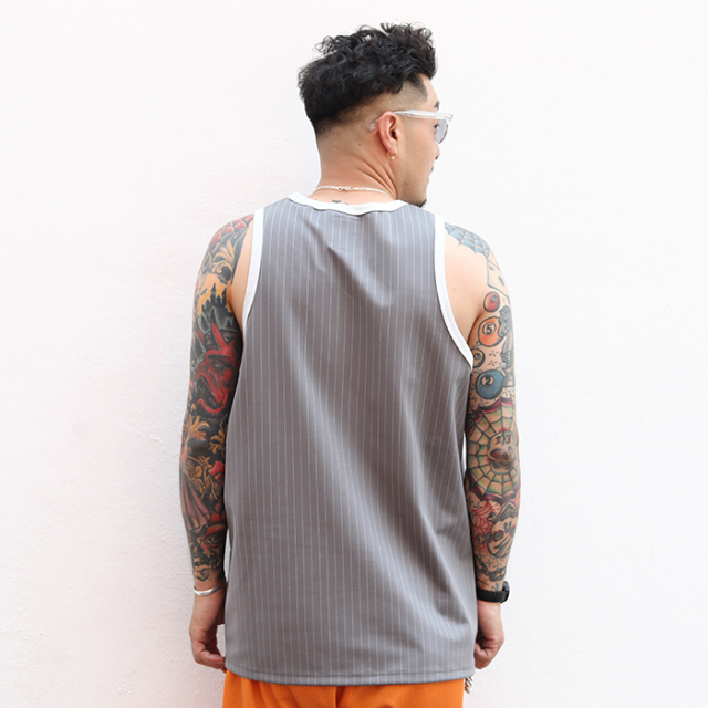 NASTOYS/ナストイズ「Stripe Over Tank Top」オーバータンクトップ