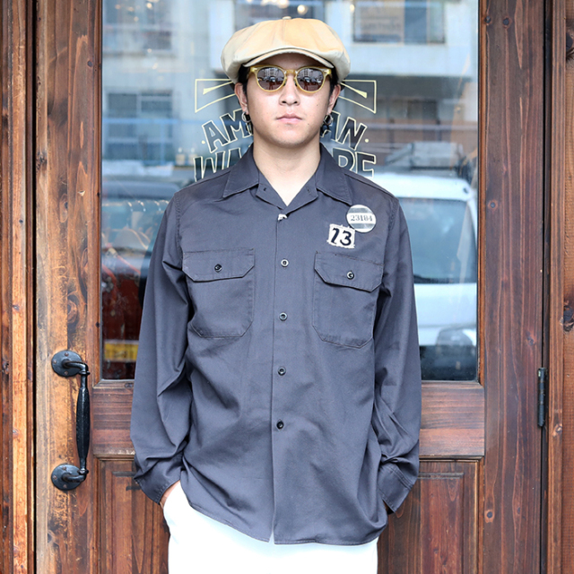 WEIRDO/ウィアード「SLAVES - L/S WORK SHIRTS」ワークL/Sシャツ