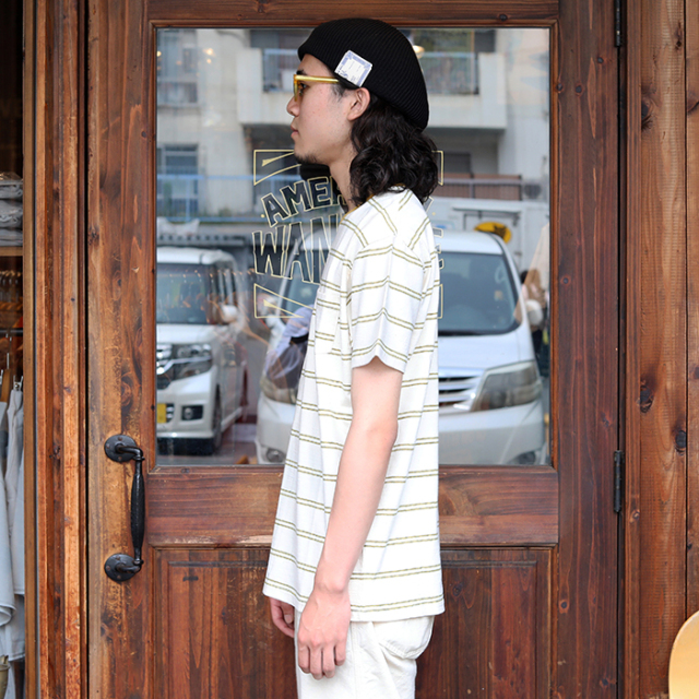 TR24SS-209 /「Multi Border S/S Tee / RAW」ポケットマルチ