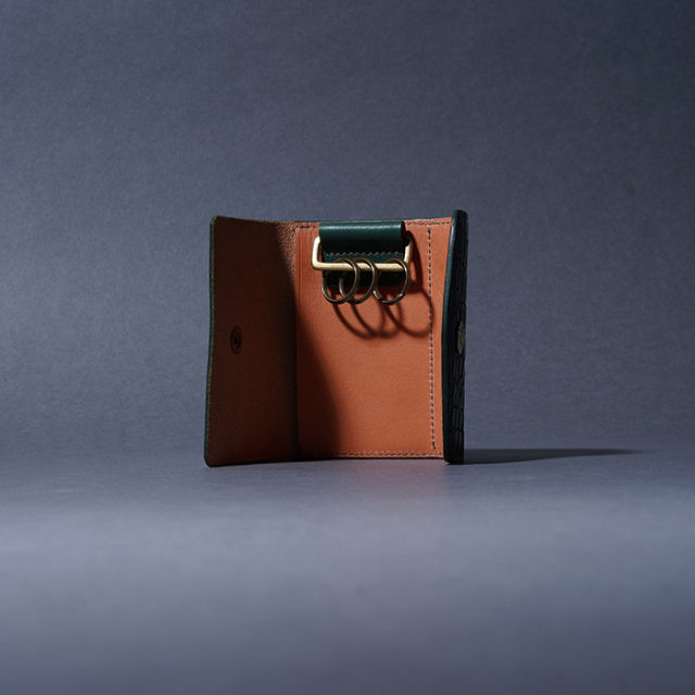 moto KC6 キーケース モンスタークロコ MOTO / モト「KC6 CROCODILE×BELGIUM CASE LEATHER KEY CASE