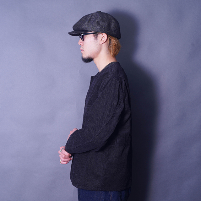 限定値下げ　激レア　MSDFロゴ付きブラックジャケット　肩章なし　LLサイズ BSFJ-25410 /「Ripple Cord Aim Jacket / Deep Sea Navy」リプルコード
