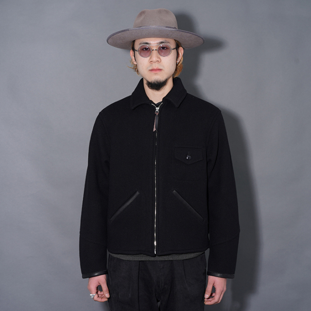 TROPHY CLOTHING/トロフィークロージング「Pioneer Sport Jacket / BLACK」スポーツジャケット
