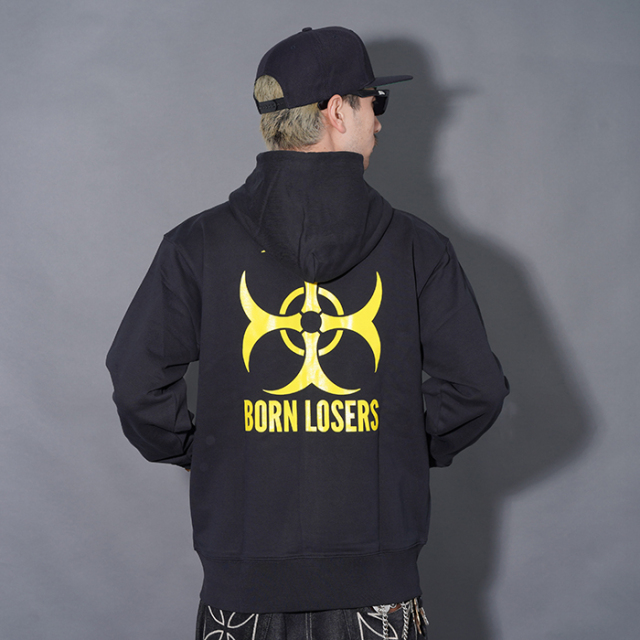 Born Losers / ボーンルーザーズ「BL ZIP HOODIE / BLACK」ジップフーディー