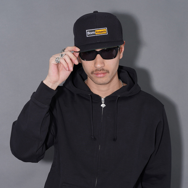 帽子 Born Losers CAP (BLACK TAG) Born Losers / ボーンルーザーズ「BL Pornhub CAP / BLACK」キャップ