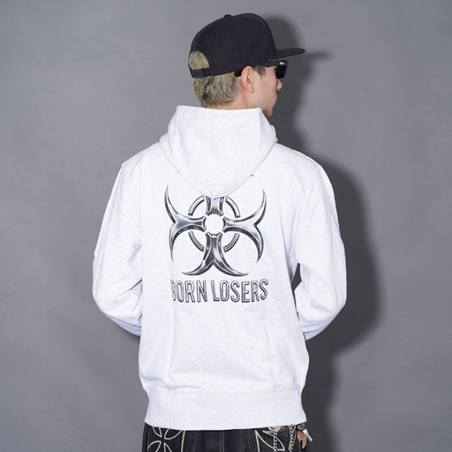 Born Losers / ボーンルーザーズ「BL ZIP HOODIE / ASH」ジップフーディー