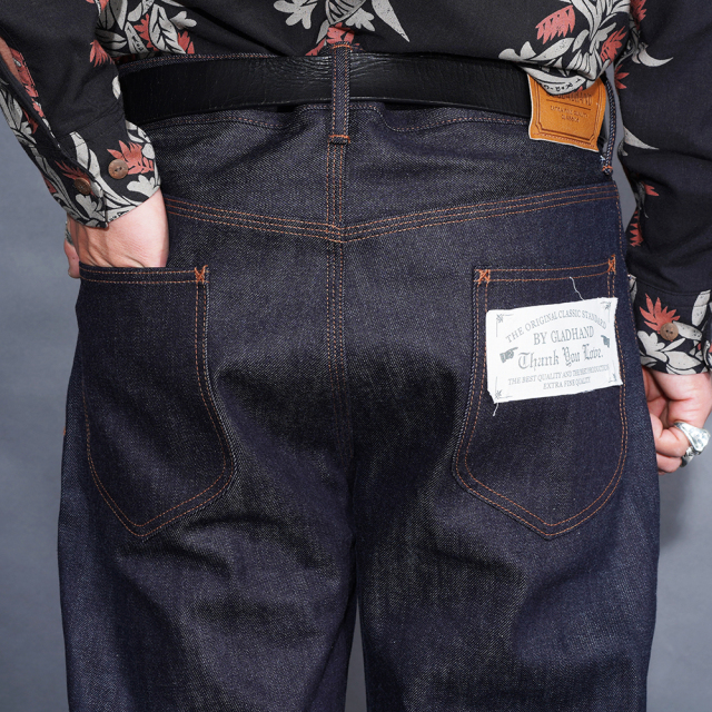 BYGH9903 /「GLADDEN - DENIM TYPE-1 / INDIGO」デニムパンツ