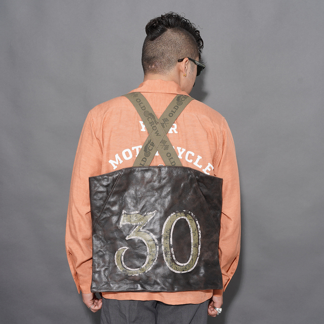 OC6102 /「Spirit of 101 - LEATHER TOOL VEST / BLACK」ホースハイド