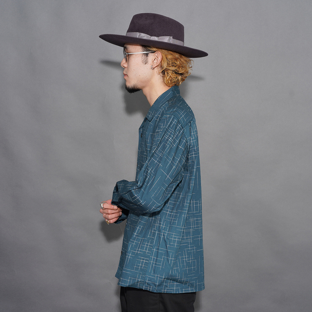 【美品】25年モデルTheory クロップ ラガーシャツ バイカラー S相当 TROPHY CLOTHING（トロフィークロージング） シャンブレーワークシャツ