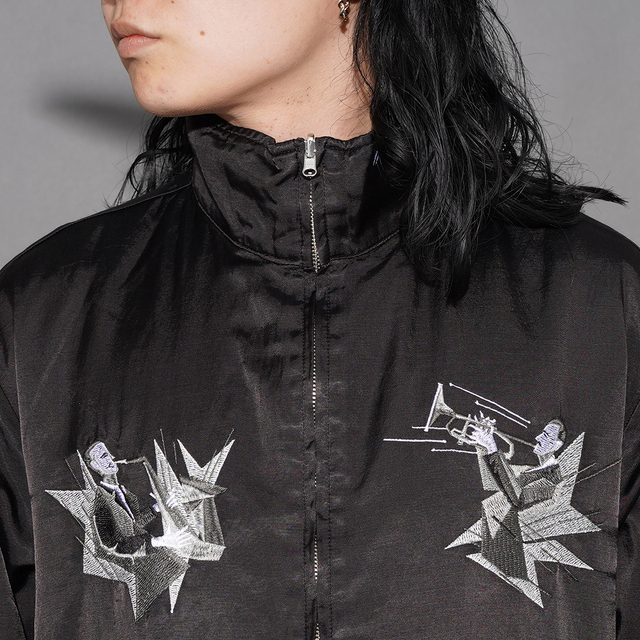 PC-061-3853 /「SATCHEL MOUTH ORCHESTRA REVERSIBLE ZIP UP JACKET