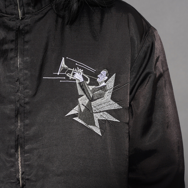 PC-061-3853 /「SATCHEL MOUTH ORCHESTRA REVERSIBLE ZIP UP JACKET