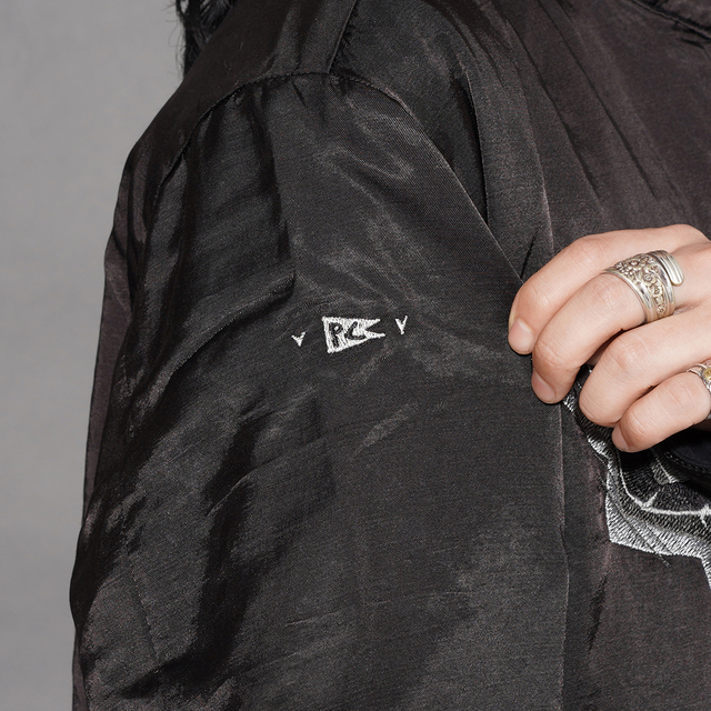 PC-061-3853 /「SATCHEL MOUTH ORCHESTRA REVERSIBLE ZIP UP JACKET