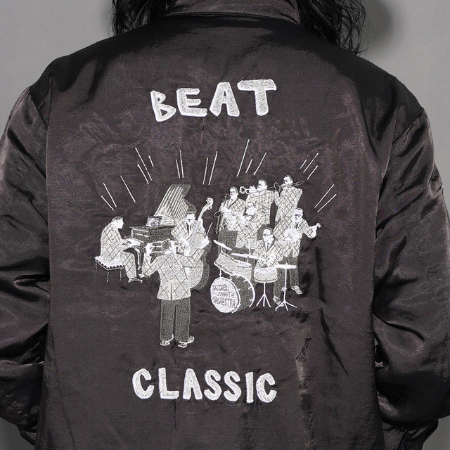 PC-061-3853 /「SATCHEL MOUTH ORCHESTRA REVERSIBLE ZIP UP JACKET