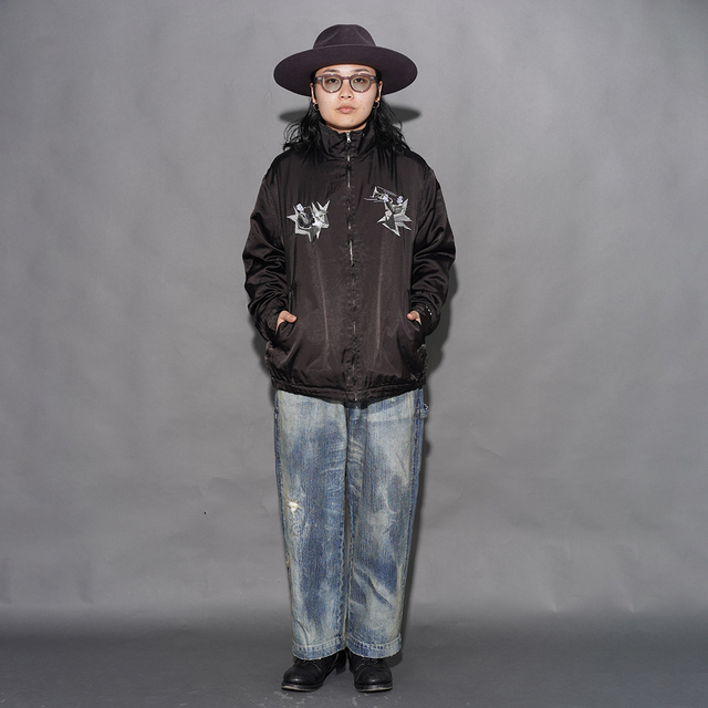 PC-061-3853 /「SATCHEL MOUTH ORCHESTRA REVERSIBLE ZIP UP JACKET
