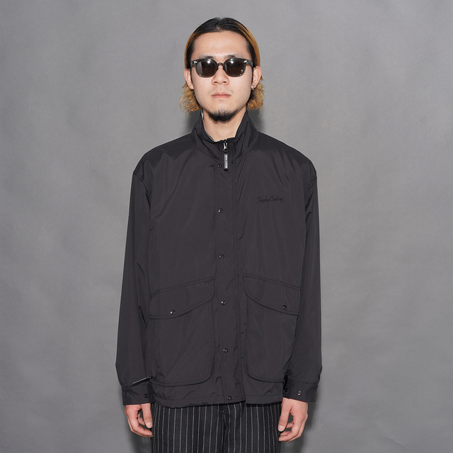 TROPHY CLOTHING/トロフィークロージング「"MONOCHROME" Windy Jacket / BLACK」USAアウトドアジャケット