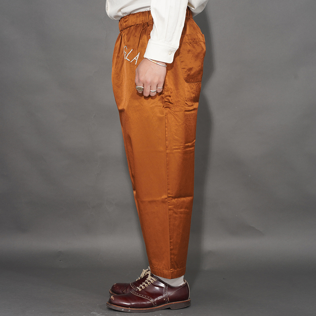 BYGH6120 /「GLAD RAW - EASY PANT / BROWN」イージーパンツ