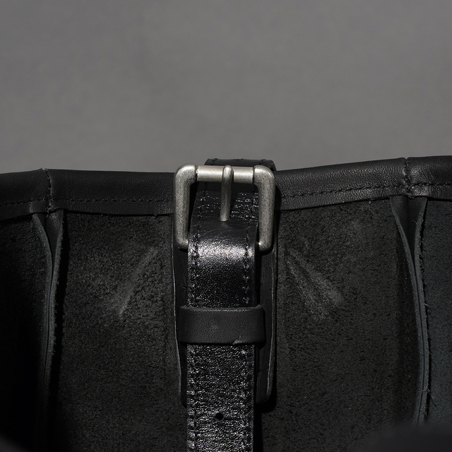 MOTO モト オイルドカウレザー ミニショルダーバッグ ブラック MOTO / モト「OILDE COW 2WAY BAG SMALL/ BLACK」オイルドカウレザー
