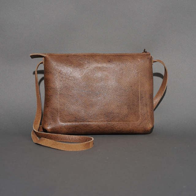 MOTOR / モーター「KUDU LEATHER SACOCHE BAG / NATURAL」クードゥー