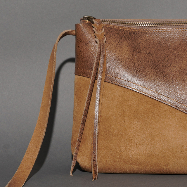MOTOR / モーター「KUDU LEATHER SACOCHE BAG / NATURAL」クードゥー